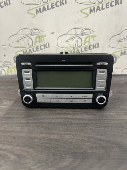 1K0035186AD Autoradio Radio MP3 inkl. Code VW Golf Passat Tiguan