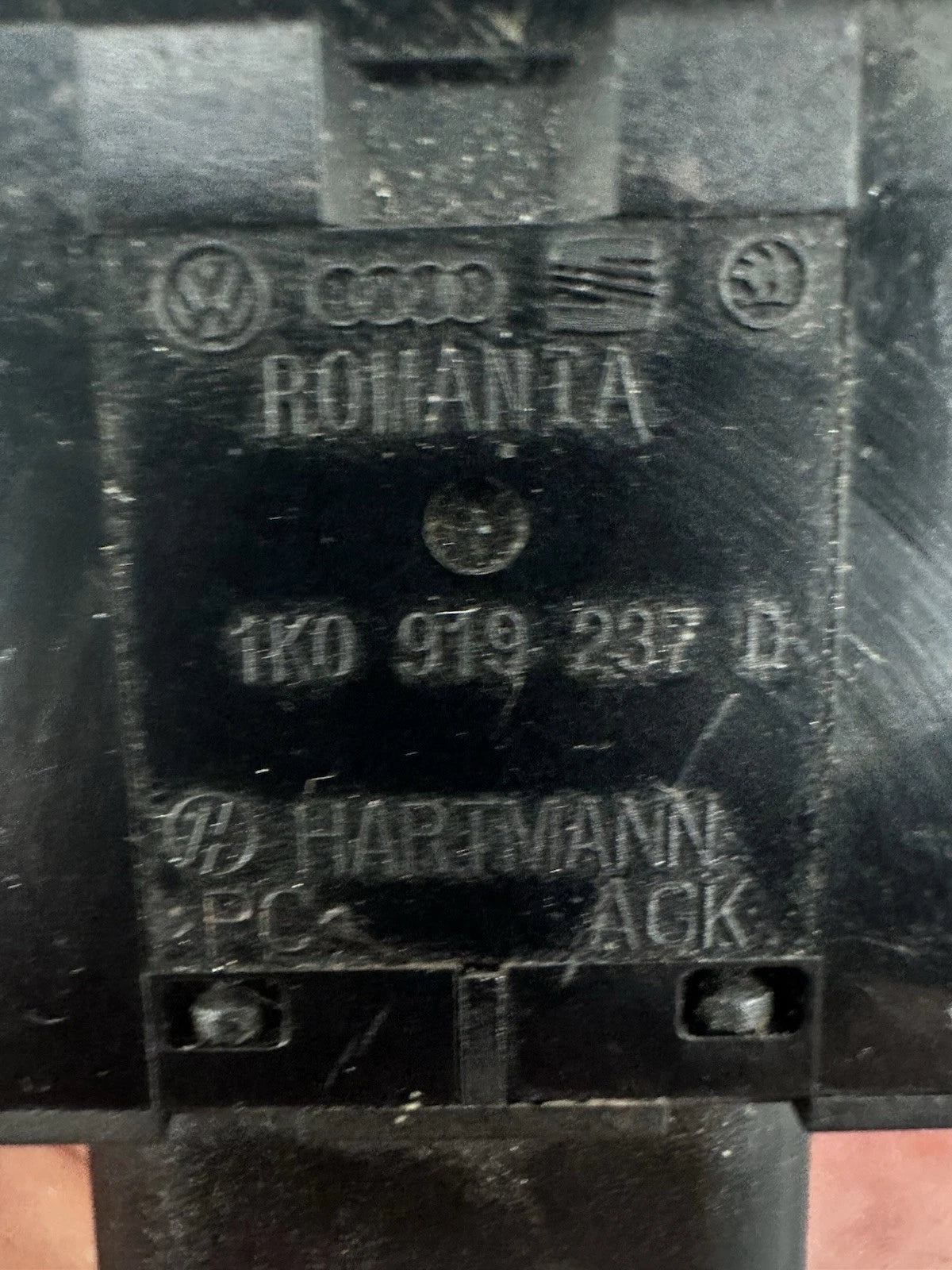 1K0919237D Schalter Abschaltung Airbag Deaktivierung VW Golf V VI Sharan Touran