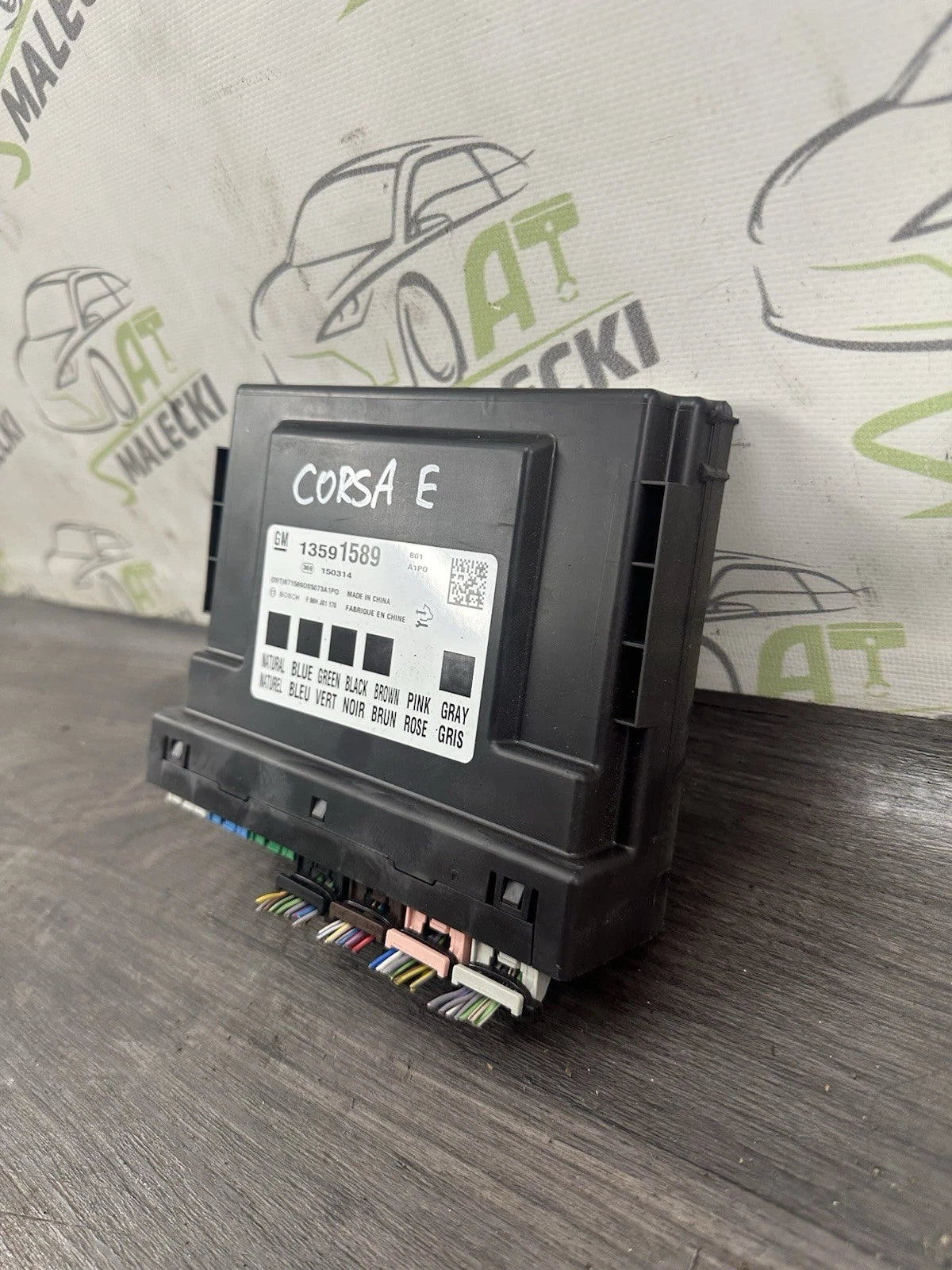 13591589 Bordnetz Komfortsteuergerät Original Opel Corsa E