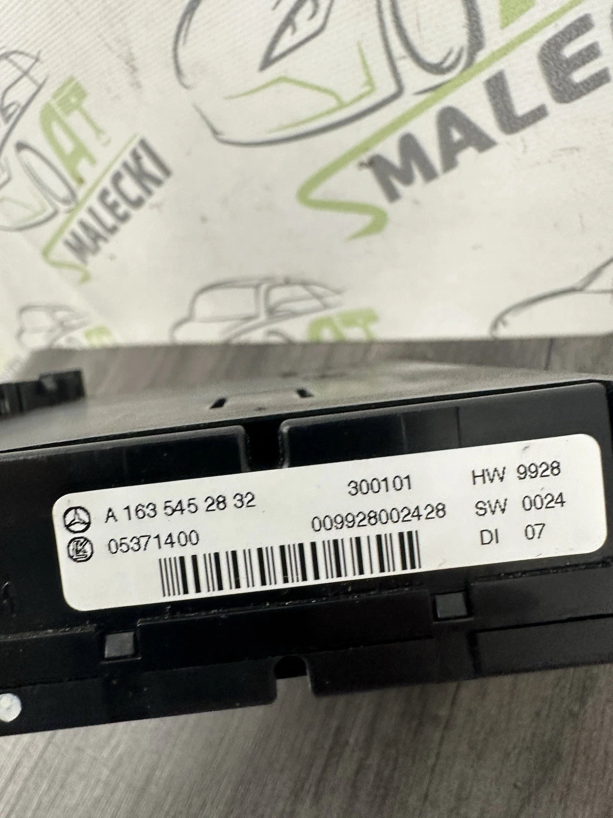 A1635455432 Mercedes-Benz ML W163 Steuergerät A 163 545 54 32