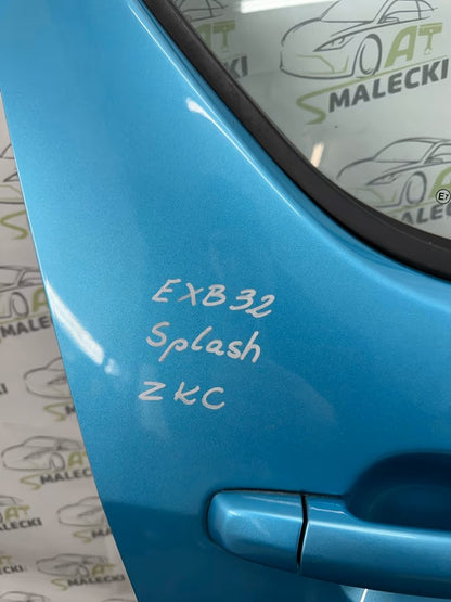 Türe Tür Hinten Rechts Suzuki Splash EXB Modelle Farbe ZKC