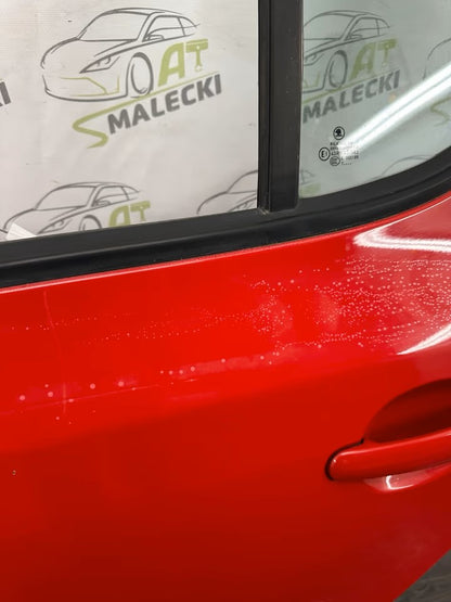 Türe Tür Hinten Links Skoda Fabia 5J II Modelle Farbe 8151 Rot